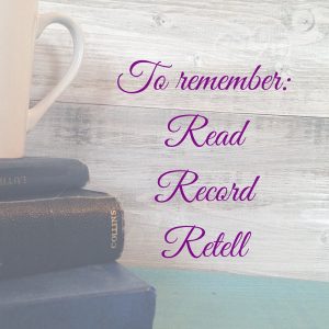 Remembering truth leads us home. (1)